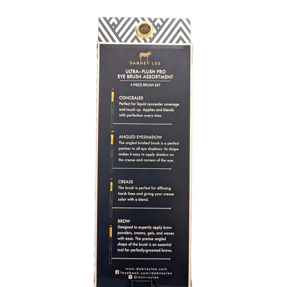 Dabney Lee | Ultra-Plush Pro Eye Brush Set - Picture 2 of 2